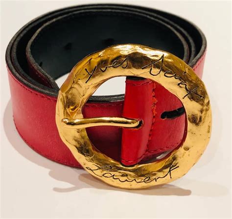 ysl belts red|YSL belt outlet.